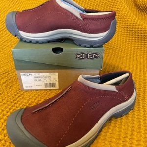 Keen Kaci Slide - 8.5 - Fired Brick/Plaza Taupe